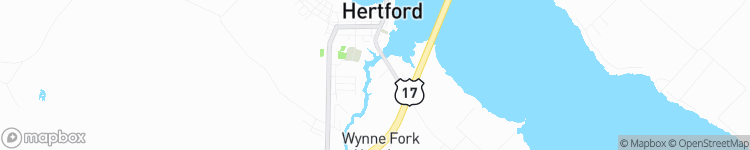 Hertford - map