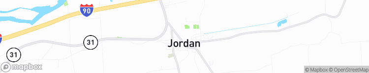Jordan - map