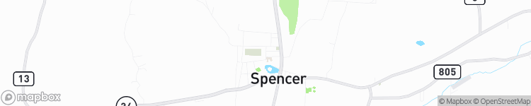 Spencer - map