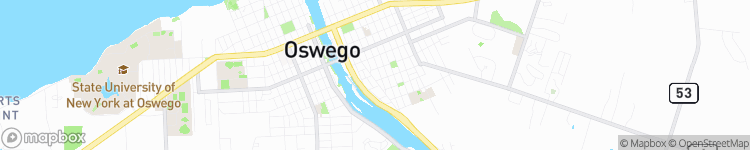 Oswego - map