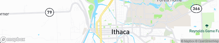 Ithaca - map