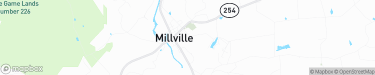 Millville - map