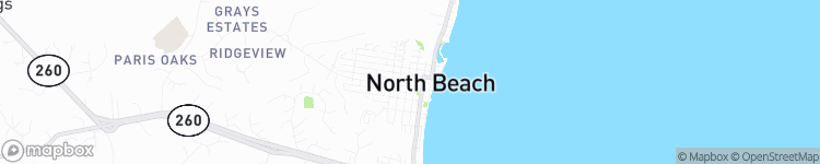 North Beach - map