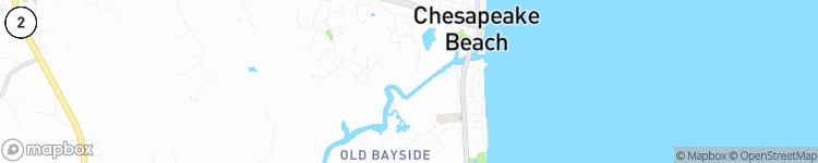 Chesapeake Beach - map