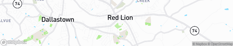 Red Lion - map