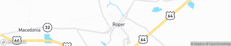 Roper - map
