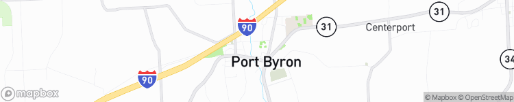 Port Byron - map