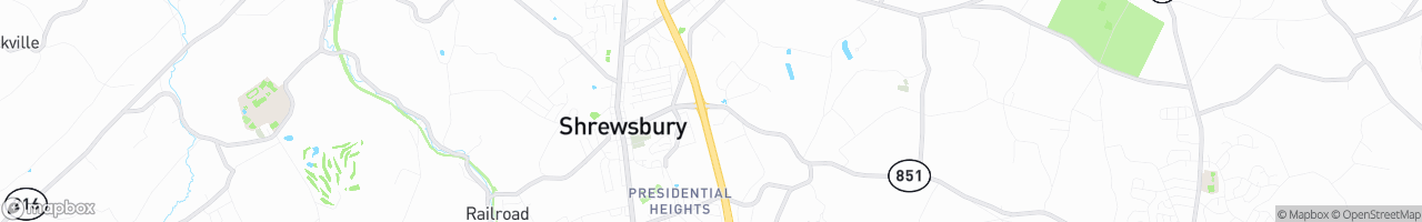 Shrewsbury Circle Mart - map