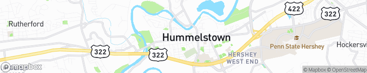 Hummelstown - map