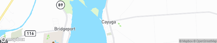 Cayuga - map