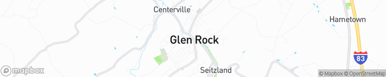 Glen Rock - map