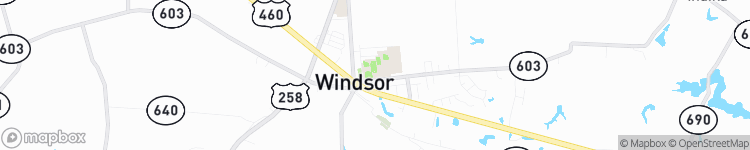 Windsor - map