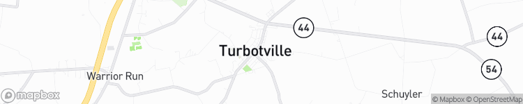 Turbotville - map