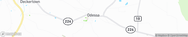Odessa - map