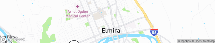 Elmira - map