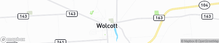 Wolcott - map