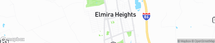 Elmira Heights - map