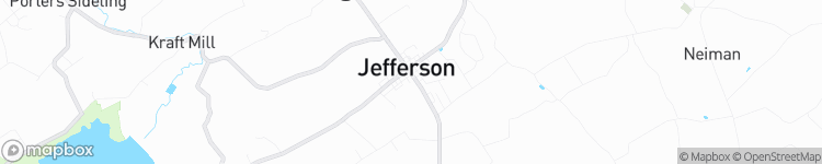 Jefferson - map