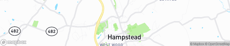 Hampstead - map