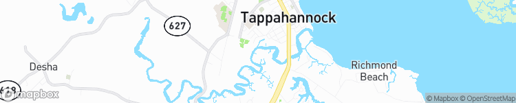 Tappahannock - map
