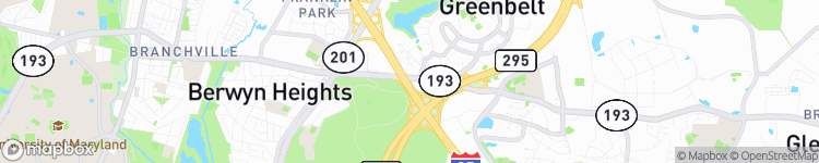 Greenbelt - map