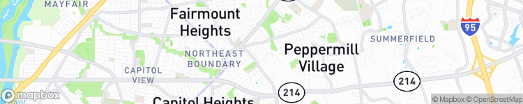 Seat Pleasant - map