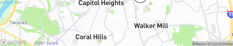 Capitol Heights - map