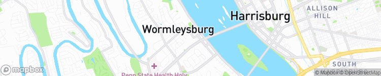 Wormleysburg - map