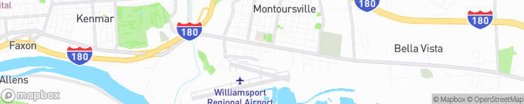 Montoursville - map