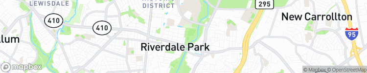 Riverdale Park - map