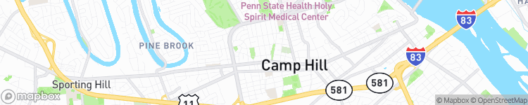 Camp Hill - map