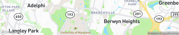 College Park - map