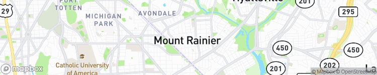 Mount Rainier - map