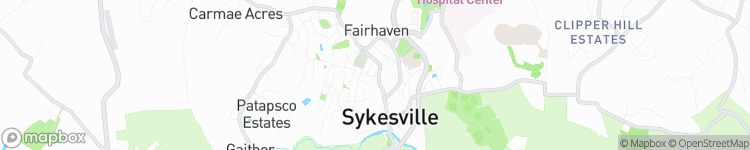 Sykesville - map
