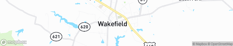 Wakefield - map