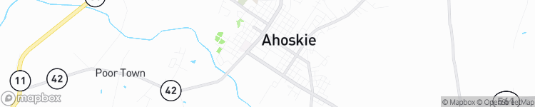 Ahoskie - map