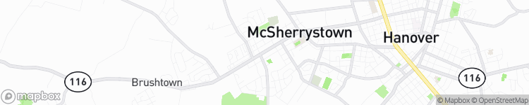 McSherrystown - map