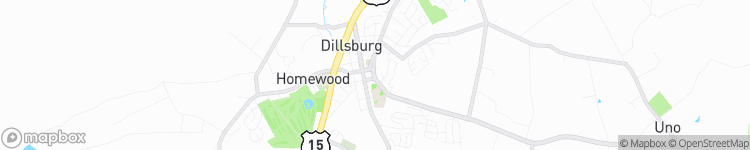 Dillsburg - map