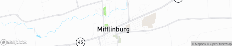 Mifflinburg - map