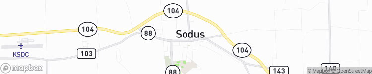 Sodus - map