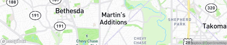 Martins Additions - map