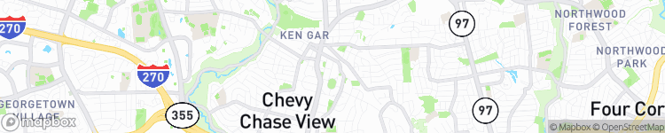 Kensington - map
