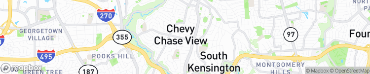 Chevy Chase View - map