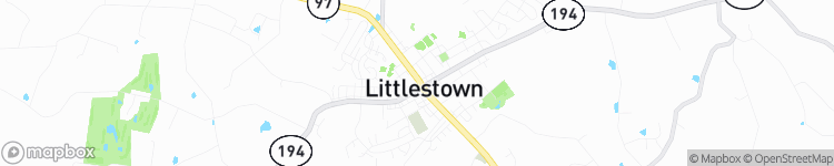Littlestown - map