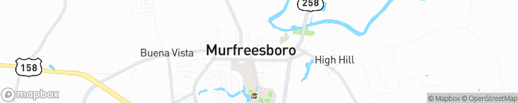 Murfreesboro - map