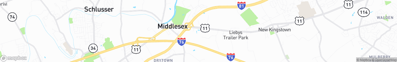 TruckMap | Carlisle Fuel Enterprises 1500 Harrisburg Pike Carlisle PA 17015