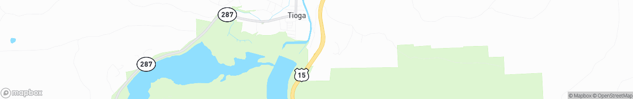 Weigh Station Tioga SB - map