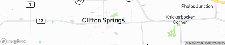 Clifton Springs - map