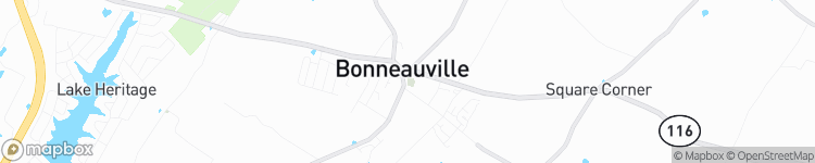 Bonneauville - map