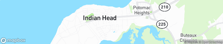 Indian Head - map